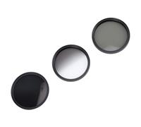Fotocamera Filtrante, Impermeabile 3 in 1 Filtro a densità Neutra ND8 CPL CPL GND Filtro DSLR Polarizzato Resistente (58MM)