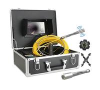 Fotocamera fognaria con monitor da 7 pollici 2 2mm 20m/40m/50m 512Hz Videocamera for ispezione del tubo fognario del localizzatore trasmettitore con bilanciamento automatico automobilistico automatico