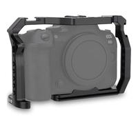 Fotocamera Full Cage per Canon R5 R6 Mirrorless,Estensione Mount Microfono Riempimento Luce Staffa Accessori Filmatura, con Cold Shoe