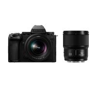 Fotocamera full-frame LUMIX S5IIX con obiettivi S-2060 e S-S50