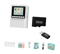 Fotocamera giocattolo educativa con comandi semplici e display luminoso per incoraggiare la creatività nella fotocamera digitale