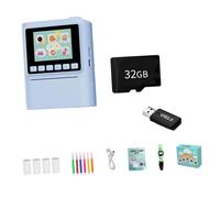 Fotocamera giocattolo educativa con comandi semplici e display luminoso per incoraggiare la creatività nella fotocamera digitale