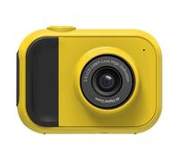 Fotocamera giocattolo per bambini con obiettivo ribaltabile e display digitale, design ispirato alle fotocamere subacquee, fotocamera ad alta