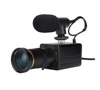 Fotocamera HD 4K Videocamera Computer Webcam USB 10X Zoom Ottico Messa a fuoco manuale Auto Esposizione Compensazione Compensabile con Finestra XP/7/10 Linux Android Plug & Play con Microfono per la