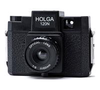 Fotocamera Holga 120N con obiettivo in vetro ottico (incl. pellicola B+W)