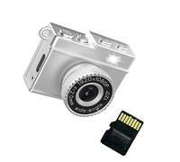 Fotocamera in miniatura sospesa con risoluzione 1920x1080P Supporta la condivisione notturna dei social media semplice pulsante di funzionamento fotocamera per studenti