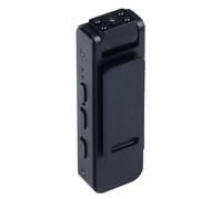 Fotocamera Indossabile di qualità Video HD, Videoregistratore Indossabile con Design a Clip Posteriore, Connessione WiFi, Videocamera Circolare per Visione Notturna per gli Sport
