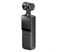 Fotocamera indossata dal corpo 4K con registrazione audio e loop registratore di azione portatile per sport all'aria aperta e uso professionale con display da 131 pollici