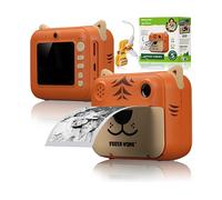 FOTOCAMERA ISTANTANEA BRESSER FREEK VONK x Fotocamera istantanea con Flash automatico Arancione