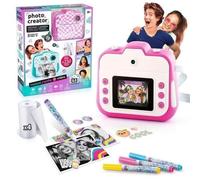 Fotocamera Istantanea Canal Toys Creator CLK 055 Flash Automatico Rosa