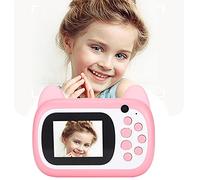 Fotocamera istantanea da 200 dpi, fotocamera istantanea per coltivare l'immaginazione dei bambini per registrare il tempo colorato