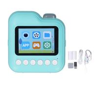 Fotocamera Istantanea, Giocattolo per Fotocamera Digitale Stampata per Viaggi per Viaggi Esterni (BLUE
