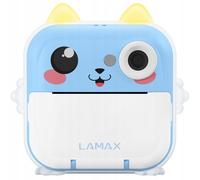 Fotocamera Istantanea Lamax InstaKid2 Plus Flash Bluetooth Schermo LCD Blu