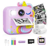 fotocamera istantanea per bambini viola