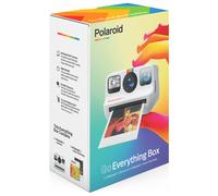 Fotocamera Istantanea Polaroid Go Bianca + Pack Pellicola a Colori 16 Foto Formato Tascabile con Doppia Esposizione e Timer - Nouvo
