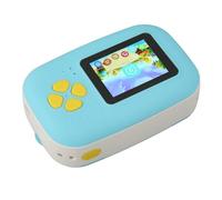 Fotocamera istantanea Schermo HD da 2 pollici Doppia fotocamera da 16 MP Ricarica USB 1080P Registrazione video Fotocamera per bambini con rotoli di carta Lanyard