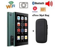Fotocamera lettore Mp4 Bluetooth Wifi Android 256gb Full Touch Screen registratore musicale Hifi lettore Mp3 Video altoparlante per scheda TF App gratuita