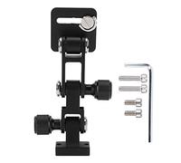 Fotocamera Lunga - Staffa di messa a fuoco, Supporto per teleobiettivo zoom, Piastra a sgancio rapido con doppia sfumatura a doppia manopola per fotocamere DSLR, Stabilizzatore in