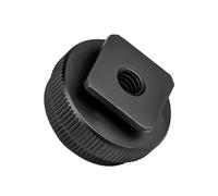 Fotocamera Metallo Freddo Lampeggiante Supporto Quick Release 1/4In A Freddo Adattatore Base Per DSLR Fotocamera Luce Microfono