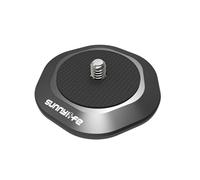 Fotocamera metallo magnetico Dock espansione conversione adattatore per Osmo Pocket 3, Adattatore per supporto magnetico per fotocamera Stabilizzatore Gimbal Mount