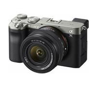 Fotocamera mirrorless 24,2Mpx Full frame A7C Kit Fe 28 60mm F4 5.6 Black e Silver ILCE7CLS CEC