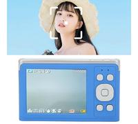 Fotocamera Mirrorless 4K 2,88 Pollici IPS HD Autofocus Zoom 16X Fotocamera da 50 MP per Riprese Macro (BLUE)