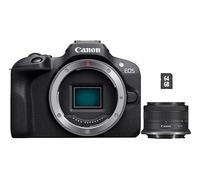 FOTOCAMERA MIRRORLESS CANON EOS R100 24.1 MP, APS C, Stabilizzazione immagini, 4K UHD 3.840 x 2.160 Pixel