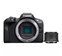 Fotocamera Mirrorless Canon EOS R100 24.1MP 6000x4000 18-45mm WiFi Nera