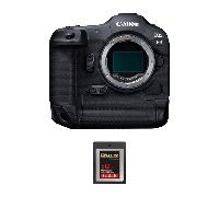 Fotocamera mirrorless Canon EOS R3 + 1 SanDisk 512GB Extreme PRO CFexpress Type B + Ebook 20 consigli per foto che colpiscono - Nouvo