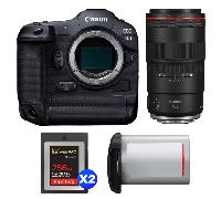 Fotocamera mirrorless Canon EOS R3 + RF 100mm f/2.8 L Macro IS USM + 2 SanDisk 256GB Extreme PRO CFexpress Type B + Canon LP-E19 + Ebook 20 consigli per foto che colpiscono - Nouvo