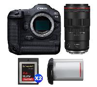 Fotocamera mirrorless Canon EOS R3 + RF 100mm f/2.8 L Macro IS USM + 2 SanDisk 64GB Extreme PRO CFexpress Type B + Canon LP-E19 + Ebook 20 consigli per foto che colpiscono - Nouvo