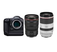 Fotocamera mirrorless Canon EOS R3 + RF 24-70mm f/2.8 L IS USM + RF 70-200mm f/2.8 L IS USM + Ebook 20 consigli per foto che colpiscono - Nouvo