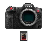 Fotocamera mirrorless Canon EOS R5 C + 1 SanDisk 512GB Extreme PRO CFexpress Type B + Ebook 20 consigli per foto che colpiscono - Nouvo