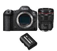 Fotocamera mirrorless Canon EOS R5 Mark II + RF 24-105mm f/4 L IS USM + 1 Canon LP-E6P + Ebook 20 consigli per foto che colpiscono - Nouvo