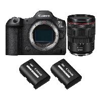 Fotocamera mirrorless Canon EOS R5 Mark II + RF 24-105mm f/4 L IS USM + 2 Canon LP-E6P + Ebook 20 consigli per foto che colpiscono - Nouvo