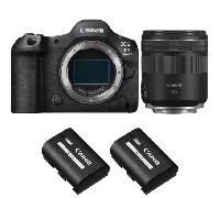 Fotocamera mirrorless Canon EOS R5 Mark II + RF 85mm f/2 Macro IS STM + 2 Canon LP-E6P + Ebook 20 consigli per foto che colpiscono - Nouvo