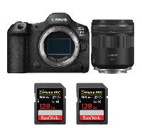 Fotocamera mirrorless Canon EOS R5 Mark II + RF 85mm f/2 Macro IS STM + 2 SanDisk 128GB Extreme PRO UHS-II + Ebook 20 consigli per foto che colpiscono - Nouvo