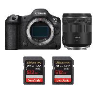 Fotocamera mirrorless Canon EOS R5 Mark II + RF 85mm f/2 Macro IS STM + 2 SanDisk 512GB Extreme PRO UHS-II + Ebook 20 consigli per foto che colpiscono - Nouvo