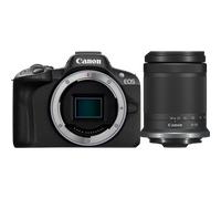 Fotocamera mirrorless Canon EOS R50, Nero + obiettivo RF-S 18-150mm F3.5.-6.3 IS STM