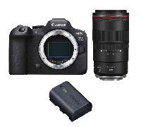 Fotocamera mirrorless Canon EOS R6 Mark II + RF 100mm f/2.8 L Macro IS USM + 1 Canon LP-E6NH + Ebook 20 consigli per foto che colpiscono - Nouvo