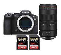 Fotocamera mirrorless Canon EOS R6 Mark II + RF 100mm f/2.8 L Macro IS USM + 2 SanDisk 256GB Extreme PRO UHS-II + Ebook 20 consigli per foto che colpiscono - Nouvo