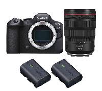 Fotocamera mirrorless Canon EOS R6 Mark II + RF 24-70mm f/2.8 L IS USM + 2 Canon LP-E6NH + Ebook 20 consigli per foto che colpiscono - Nouvo