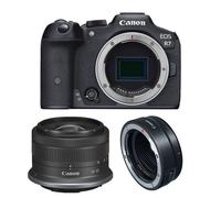 CANON EOS R7 + RF-S 18-45 mm F4.5-6.3 IS STM + anello EF-EOS R - Nouvo
