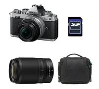 Kit fotografico personalizzato creato utilizzando NIKON Z fc + Z 16-50 Silver + Z 50-250 + Sac + Carte SD 8 Go