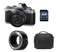 Kit fotografico personalizzato creato utilizzando NIKON Z fc + Z 28mm f/2.8 SE + Sac + Carte SD 8 Go + Adaptateur FTZ II