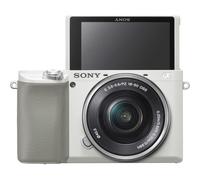 Fotocamera mirrorless Sony a6100L con obiettivo 16-50 mm - Bianca