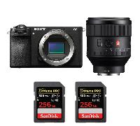 Fotocamera mirrorless Sony A6700 + FE 85mm f/1.4 GM + 2 SanDisk 256GB Extreme PRO UHS-II + Ebook 20 consigli per foto che colpiscono - Nouvo