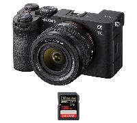 Fotocamera mirrorless Sony A7C II Noir + FE 28-60mm f/4-5.6 + 1 SanDisk 128GB Extreme PRO UHS-II + Ebook 20 consigli per foto che colpiscono - Nouvo