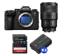 Fotocamera mirrorless Sony Alpha 1 II + FE 90mm f/2.8 Macro G OSS + 1 SanDisk 256GB Extreme PRO UHS-II + 2 Sony NP-FZ100 + Ebook 20 consigli per foto che colpiscono - Nouvo