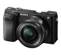 Fotocamera mirrorless Sony Alpha A6100 con obiettivo zoom 16-50 mm nero (ILCE6100L/B)